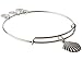 Alex and Ani Sea Shell Charm Bangle Rafaelian Silver Finish One Size