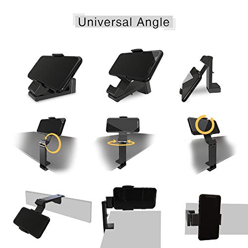 image for Universal Mount Phone Stand, Gozheec 360 Degree Rotating Cell Phone Ho