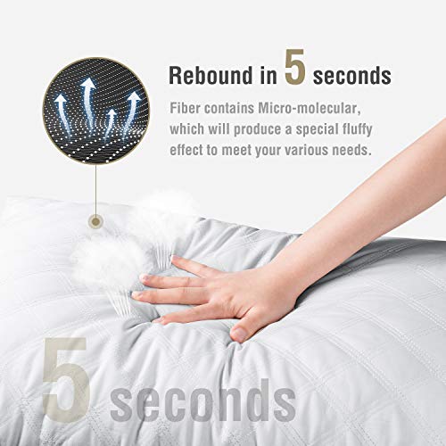 SORMAG Bed Pillows for Sleeping Set of 2, Standard Size 20 x 26 Inches