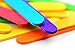 COMEBO 400PCS Colored Wood Craft Popsicle Sticks for DIY Art Crafts 4.5 Inch