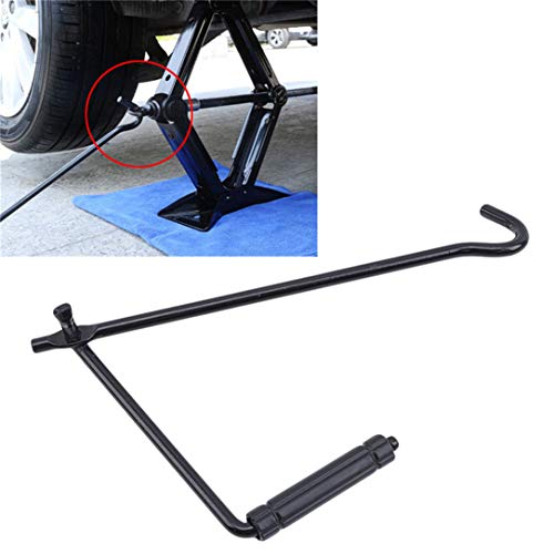 lehao Car Hand Jack Rocker Folding Handle Scissor Jack Rocker General Jacks Wrench Lift Tools Durable