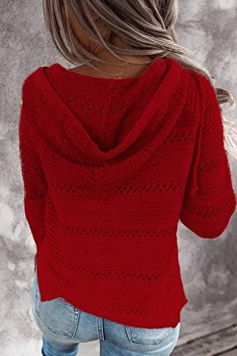 FEKOAFE Womens Striped Color Block Hoodies Fashion V Neck Knit Sweater Pullovers 2 FEKOAFE Womens Striped Color Block Hoodies Fashion V Neck Knit Sweater Pullovers
