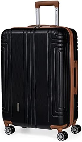 London Fog ABS Hard Shell Suitcase Travel Luggage with Spinner