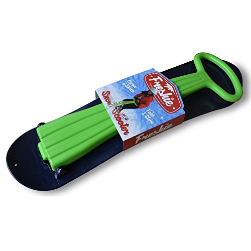 NSG Freshie Snow Scooter Sled Board, Green/Blue - Thumbnail 6