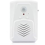 Infrared Motion Sensor Activated Sound Speaker Built with Microphone Recordable Voice for Shop Sale, Garage Door Alert, Greet