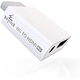 MAYFLASH Wii to HDMI Converter 1080P for Full HD Device, Wii HDMI Adapter with 3,5mm Audio Jack&HDMI Output Compatible with Wii, Wii U, HDTV, Monitor-Supports Wii Display Modes 720P, NTS