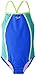 Speedo Big Girls' Mesh Thin Strap One Piece Swimsuit, Deep, 14