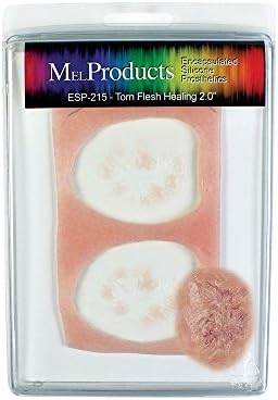 MEL Products Encapsulated Silicone Prosthetic ESP 215 Torn Flesh Healing 2.0”