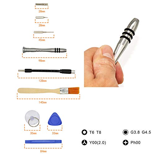 Professional Torx Phillips Hex Tri-Wing Screwdriver Tool Kit for Nintendo Switch