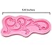 Vintage Scroll Texture Cake Fondant Mold - Royal Lace Baroque Style Embossed Silicone Impression Mat for Wedding Cake Decorating,Gumpaste Icing,Cookies Decoration,Polymer Clay,Pastry
