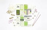 Be Happy, planner stickers, 2 sheets included. Sized to fit most planners boxes are 1.5