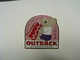 Outback Steakhouse Valentines 2003, Koala Trimming Hearts Lapel Pin