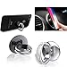 Phone Ring Holder, NEWVANGA 2 in 1 Universal Car Phone Grip Kickstand Finger Ring Stand & Air Vent Car Phone Mount with Strong Sticky Gel Pad for iPhone, Samsung Galaxy, Google Nexus and More (2 Pack)