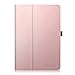 Fintie Samsung Galaxy Tab A 9.7 Folio Case - Slim Fit Premium Vegan Leather Cover for Samsung Tab A 9.7-Inch Tablet SM-T550, SM-P550 (with Auto Sleep/Wake Feature), Rose Gold