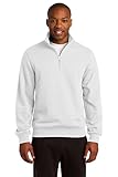 Sport-Tek Men's Colorfast 1/4-Zip Waistband Sweatshirt