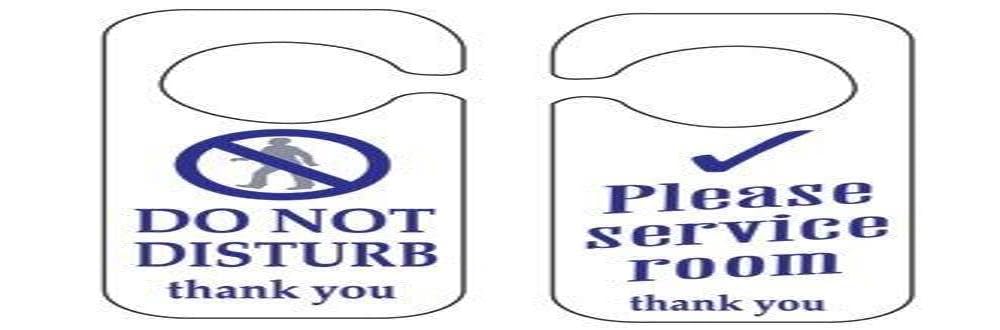 Stalwart W346 Do Not Disturb And Please Service Room Sign