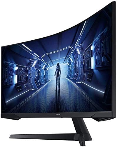 Samsung Odyssey LC34G55TWWUXEN 34" G55 1000R Curved Gaming Monitor - 165Hz, 1ms, 1440p QHD, Freesync Premium, HDR10, HDMI, 1 x Displayport , Black - Image 5