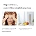 Disposable Dish Cloths,REDSHINE 2018 Upgrade Handi Wipes Reusable Cleaning Cloths Kitchen Towels Dish Cloth Oil-Absorbing Dish Towels Dish Rags White 2 roll,100Sheets Free Hooks Included (White)