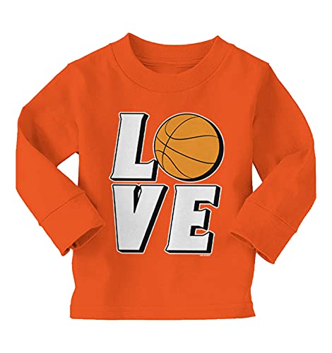 Love Basketball - Sports Hoops Infant/Toddler Cotton Jersey T-Shirt