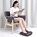 Foot Massager with Heat, ELLESYE Shiatsu Heated Elecric Keading Foot Massager Machine Pain Relief, Therapeutic with 6 Massage Intensities for Home Black