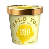 Halo Top Light Ice Cream, Lemon Cake, 16 oz (Frozen)