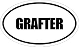 Any and All Graphics Grafter 6" Magnet of Oval Euro