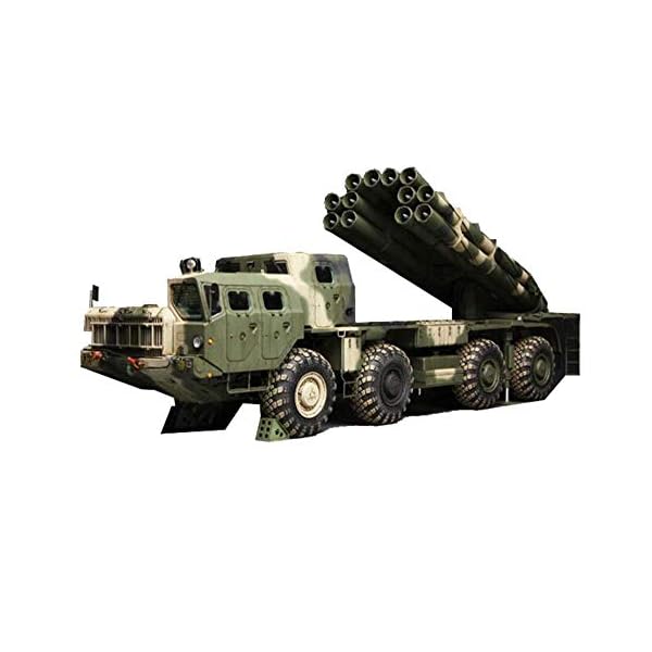 XHH Panzer Militär Panzer Panzer Puzzle Modell Kits, 1/35 Russland 9A52-2 SMERCH Raketenwerfer Panzer Puzzle Modell…