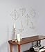 Umbra Prisma Wall Décor – Modern Geometric Wall Sculptures, Decorate your Wall With Modern Metallic Wire Shapes, Table top Décor, Ceiling Décor, Set of 6, Matte Brass, Model Number: 470520-221