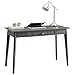 Newport Series Home Office Computer Writing Desk with Fully Extended Drawer | Laptop PC Workstation with USB Hub | Sturdy and Stylish | Easy Assembly| Smoke Oak Wood Look Accent Living Room Furniture