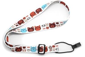 RINASTORE BestSounds Ukulele Strap, No Drilling Cute Neck Ukulele Strap Clip On Strap Easy to Use for Kids1