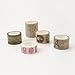 2 Rolls Vintage Washi Tape, Craft Decorative Masking DIY Adhesive Scrapbook Sticker Tape (2pcs)