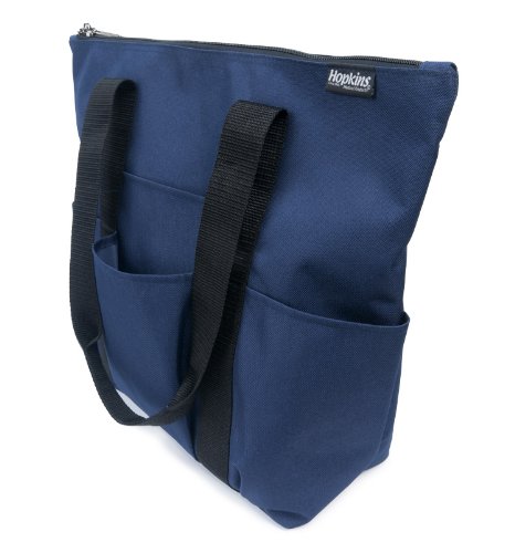 Hopkins 3 Pocket Zippered Tote for Home Health Care, 17 Inch Tapering to 12 Inch L x 14.5 Inch H x 4 Inch - Thumbnail 2