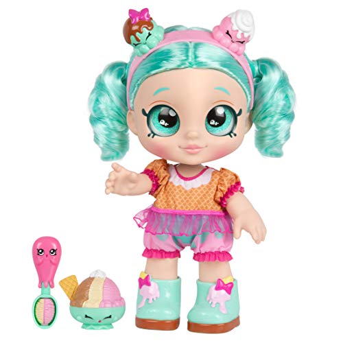 41fMJuwgLwL - Kindi Kids Snack Time Friends, Pre-School 10" Doll - Peppa-Mint