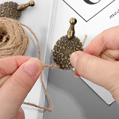 Daxin Retro Broken Rope Pendant Slicer Cutter Slice Thread Cutter Take-up DIY Sewing Tools Cross Cutting Thread Stitching Tools - Thumbnail 4