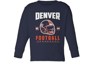 Dorluksy City Tee Apparel for Football Fans Supporter Toddler Long Sleeve T-Shirt