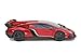 1/18 Scale R/C Lamborghini Veneno SuperCar Radio Remote Control Model Car RC (Red)