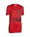 Under Armour Boys' One Step Ahead T-Shirt, Risk Red (600)/Reflective, Youth X-Large