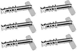MARINE PART DEPOT Six Stainless Steel Pins for Bimini Top Fitting