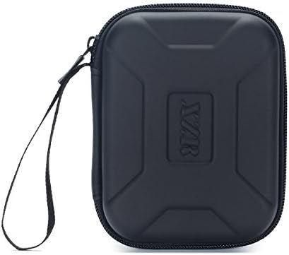 SUMAX EVA Shockproof 2.5-Inch Portable External Hard Drive Carrying Case External Battery Pack for WD Elements Seagate Backup Plus Toshiba Canvio Portable, Black