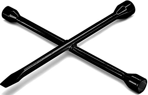 14 inch SAE/Metric Combination Lug Wrench with Spade Tip
