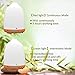 Diffusers for Essential Oil 2 Pack Wood Grain 120ML Essential Oil Diffuser Ultrasonic Aromatherapy Diffuser Cool Mist,Auto Shut-Off for Home Bedroom Study Yoga Spathumb 2