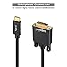 USB C TO DVI CABLE,wesimi USB 3.1 Type C (USB-C) to DVI Adapter Cable 6FT for 2017 MacBook Pro/Samsung Galaxy S8