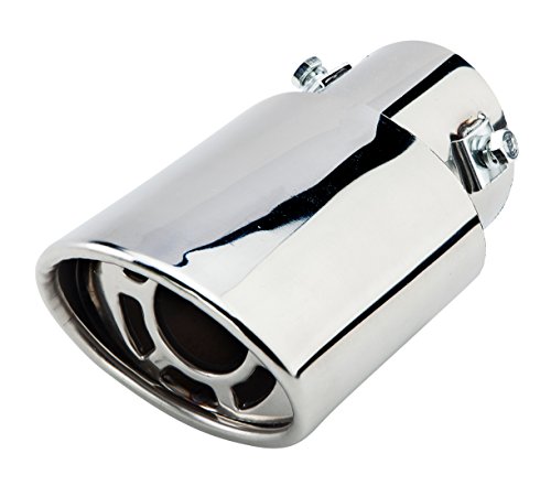 Oda 63mm Inlet Dia Exhaust Tips Stainless Steel Car Exhaust Muffler Modified Tailpipe A143 Oblique Mouth Oval