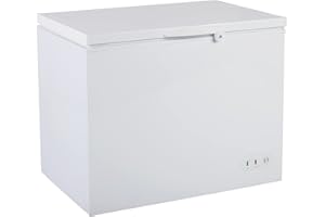 Maxx Cold 40.6" Commercial Chest Freezer with 9.6 Cu. Ft. Capacity, Durable White Steel, Locking Lid, and -11.2°F to -1°F Storage Range for Frozen Foods, Ice Cream, and More (MXSH9.6SHC)