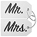 Shacke Mr & Mrs Luggage Tag (White)