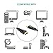 Honstek High-Speed HDMI Cable Supports Ethernet, 3D and Audio Return for TVS, Blu-Ray, DVD, PS4, Xbox (6 Feet)