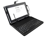 Leather Stand Case Keyboard Cover For 10.1