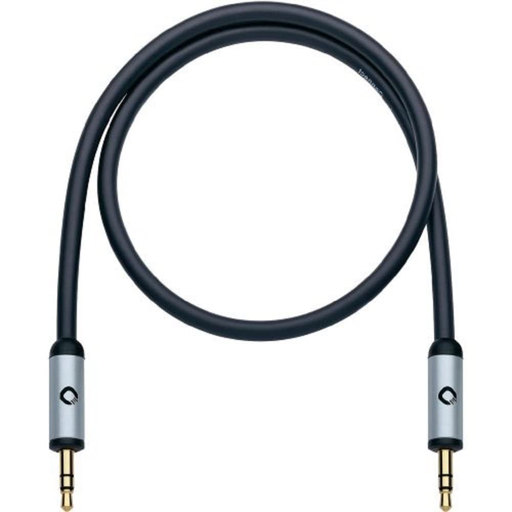 Oehlbach i-Connect J-35 Mobile Audio Cable 3.5 mm Jack to 3.5 mm Jack Black