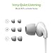 Karakao  H1 Bluetooth Headphones 4.1 Wireless Runing Earbuds Workout Earphones with Mic for iPhone and Android - White Headset