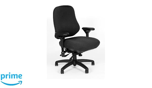 Amazon Com Bodybilt J2509 Black Fabric Xl High Back Task